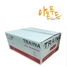 건크랜베리 11.34kg 건조 크랜베리 벌크 박스 도매 대용량 업소용 아몬푸드, 1개