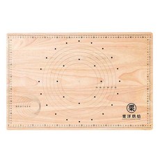 업소용 반죽 대형나무도마 작업대 보드 나무 수제비, 단일 옵션(60x40cm)