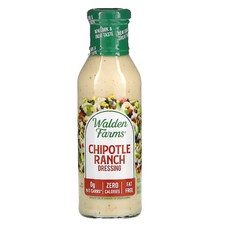월든팜스 치폴레 랜치 드레싱 소스 355ml x 1통 제로칼로리 무설탕