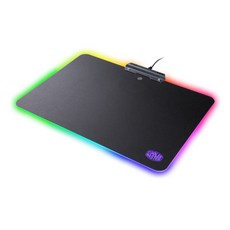 쿨러마스터 MASTERACCESSORY RGB 마우스패드 블랙, 1개