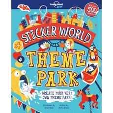 Sticker World: Theme Park Paperback, Lonely Planet, English, 9781787011373