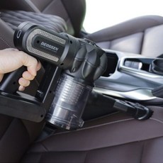 더쎈 차량용 무선 청소기v2 자동차청소기, 화이트