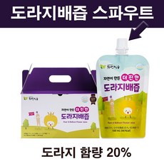 자연식품 자연이 만든 더 진한 도라지배즙 스파우트, 100ml, 30개 100ml, 30개
