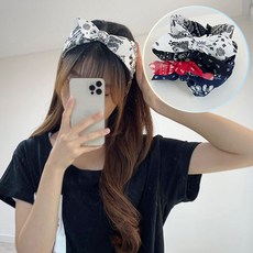 페이즐리머리띠