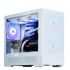 잘만 P30 Air 미니타워 컴퓨터 PC 케이스 (White), 1개