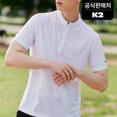 K2 남성 등산 냉감티셔츠 오싹 RECYCOOL 반팔 집업 (ECO) KMM23233W2 (정가 89 000