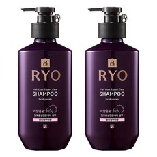 려 자양윤모 탈모증상케어 샴푸, 400ml, 2개