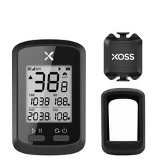 자전거 속도계 XOSS G+ 세트, 본체1개/센서1개/실리콘케이스1개