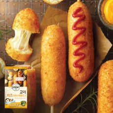 고메 치즈크리스피핫도그 340G/냉동(NEW), 340g, 4개