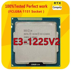E3-1220V2 인텔 제온 3.1GHZ 쿼드 코어 CPU 프로세서 B75 H61 메인보드 용 8M 69W LG 호환A1155, 01 CPU