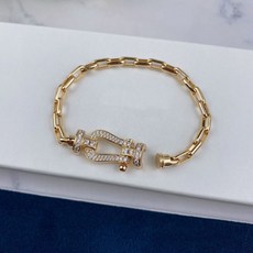 순금말발굽팔찌