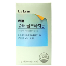 닥터린 Dr Lean 슈퍼 글루타치온 맥스 필름 순도98% 30매 12박스 12개월분, 12개