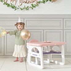 유아4살책상의자