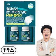 철갑상어 연골 콘드로이친 1200 MBP c6s 저분자 식약청 HACCP 알레, 1개, 180정 1개, 180정