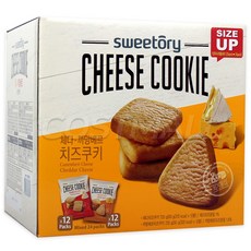 스위토리 까망베르 체다 치즈쿠키 1.44kg (60g x 24개) 코스트코, 1개