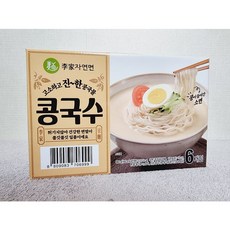이가자연면 콩국수 160g, 3개