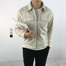 스웨이드점퍼