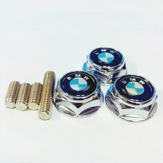 BMW 번호판볼트 3개 1세트, (01)BMW번호판볼트1세트, 1set