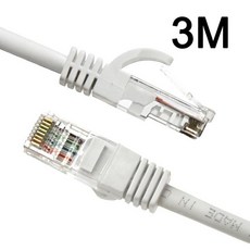 CAT6 UTP 랜케이블 기가비트 이더넷 3M 랜케이블 랜선 LAN케이블 인터넷선 인터넷케이블 zmco2289, @상품선택@