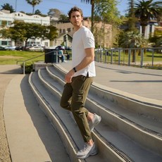 안다르 아이스브리드 맨즈 카고 조거팬츠 라이트브라운