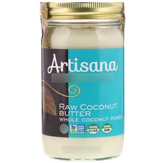 아티사나 로우 코코넛 버터, 397g, 1개