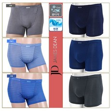 제임스딘남성인견런닝팬티6종세트