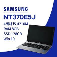 삼성 NT370E i5-4세대, WIN10 Home, 4GB, 512GB, 코어i5, 블랙