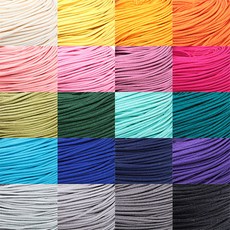 싼비즈 [Y-23-G]심지폴리매듭실 2mm 36Color 롤단위 1롤(100yd)