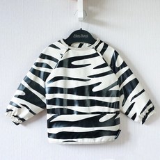 CH 봄 PU 두꺼운 아기 방수 식사 옷 어린이 슬리브 백웨어 아기 턱받이 밥 그림 안티 더러운 옷