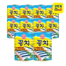 오뚜기 꽁치 통조림, 400g, 10개