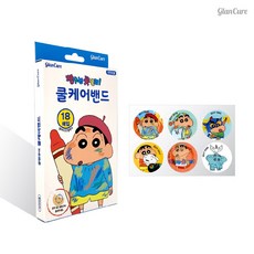 짱구 쿨케어밴드 18매입, 5개