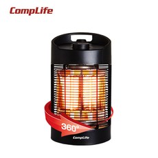 컴프라이프 프리미엄 카본 전기히터 700W, CP350H, 블랙