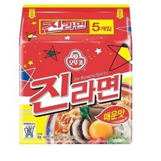 오뚜기 진라면 매운맛 120g