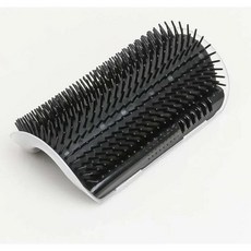 고양이 벽 브러시 코너 긁기 빗 애완 동물 털 손질 제거 제품 홈 가든, 1개, 1. Black