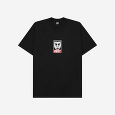 아이앱 스튜디오 x 오베이 빈지노 아이콘 티셔츠 블랙 IAB Studio Obey Beenzino Icon T-Shirt Black -