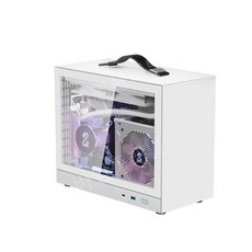 ITX 케이스 Shyni Snake S500 휴대용 ITXcase TYPE-C 미니 컴퓨터 화이트