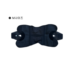 컴팩트라이프 무릎보호대 헬스 등산, 블랙, 1개