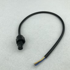 코어 암만 xConnectHC 와이어 50cm 검정색 길이 피그테일 3 18awg XConnect 방수, 1개
