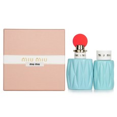 미우미우 - 오 드 퍼퓸 스프레이 세트: 오 드 퍼퓸 스프레이 100ml + 바디 로션 100ml, 1, 2pcs