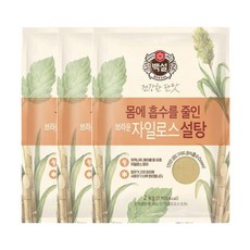 백설 자일로스 브라운 설탕 2kg x 3봉, 450ml, 1개