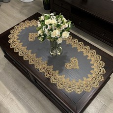 코바늘뜨기테이블보