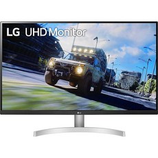 LG 32UN500-W 모니터 32" UHD (3840 x 2160) 디스플레이 AMD FreeSync DCI-P3 90% 색역 HDR10 내장 스피커 3면 가상 테두리