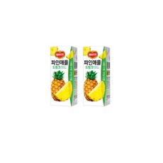 델몬트 드링크 파인애플 주스, 190ml, 48개