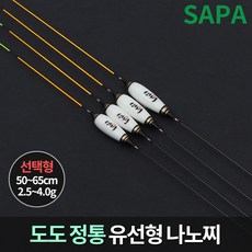 도도 정통 유선형 나노찌 민물 올림 낚시찌, 50cm