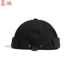 others 몽 녕 각 달 에 있 는 사람 은 단색 과 피 모자 일 계 인 스타 그램 워 싱 으로 낡은 수병 무 처 지주 모 남녀 z 검은색 조절 가능