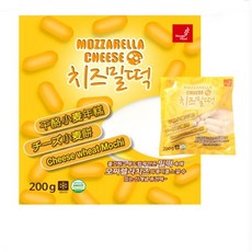 미쓰리 치즈밀떡 200g x 3봉, 1