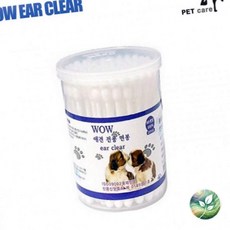 면봉 전용 와우 애완 개 애견 귀관리 용품 강아지, 1개