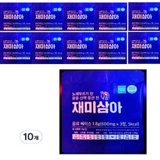[일회분 3정 개별포장] 와디즈 3000%달성 음정1도 캔디 재미삼아, 10개, 1.8g