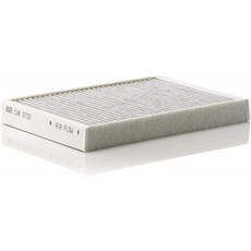 MANN-FILTER CUK 2733 캐빈 에어 필터 자동차용 활성탄 포함 에어컨 필터, 단일옵션