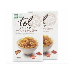 톨스토리 메이플로 만든 유기농 콘푸레이크 300g 후레이크 콘푸라이크, 1개